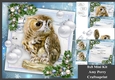 Gorgeous Brown Owl With Baubles 8x8 Mini Kit