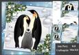 Gorgeous Penguin Family With Baubles 8x8 Mini Kit