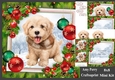 Gorgeous Puppy With Baubles 8x8 Mini Kit