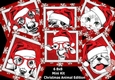 6 8x8 Mini Kits Christmas Animal Edition