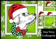 Gorgeous Smart Dressed Santa Labrador 8x8 Mini Kit