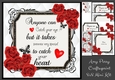 Anyone Can Catch Your Eye...... Unisex Valentine 8x8 Mini Kit