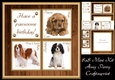 Gorgeous King Charles Cubes 8x8 Mini Kit