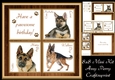 Gorgeous Alsatian Cubes 8x8 Mini Kit