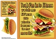 Burger Humour 8x8 