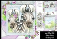 Beautiful Pair Of Zebras 8x8 Mini Kit