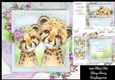 Beautiful Pair Of Cheetahs 8x8 Mini Kit