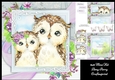 Beautiful Pair Of Owls 8x8 Mini Kit
