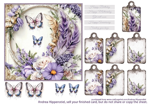 Beautiful Wonderful Fantasy in Purple