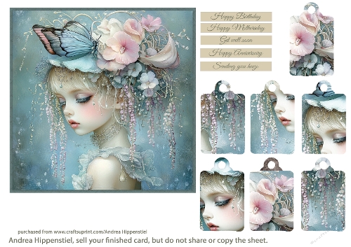 Beautiful Wonderful Fantasy in shades of blue 4