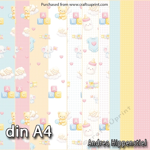 Baby Nursery Background Paper