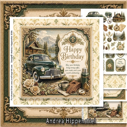 Oldtimer Happy Birthday 3