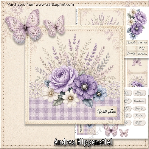 Vintage Lace & Garden Blooms – 2
