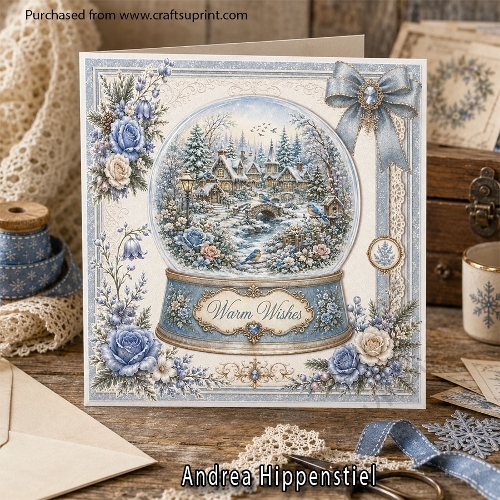 Warm Wishes Dome Card 2