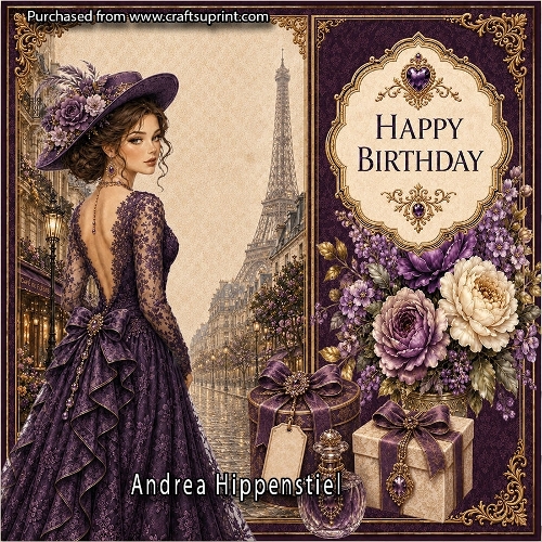 The Lady in Purple