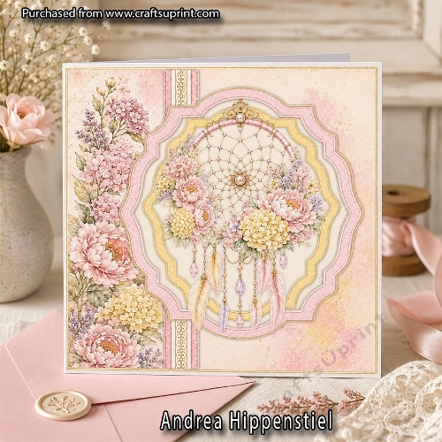 Dreamcatcher Pink Yellow