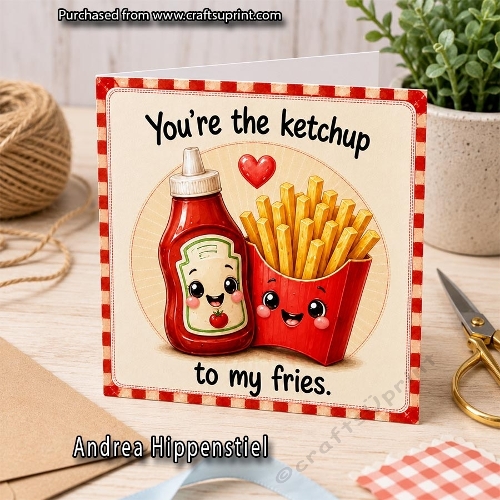 Youre the ketchup to my fries