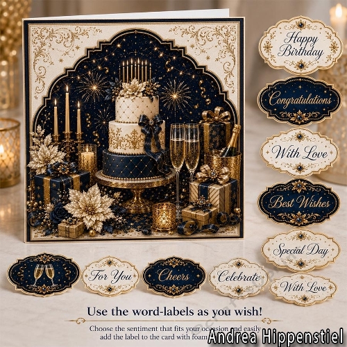 Many Occasion dark blue