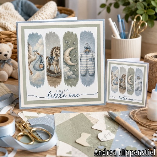 **Brushstroke** New Baby Boy 2