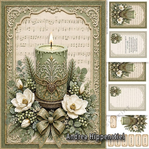 Candle Wishes and Golden Light 3