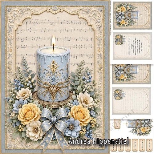 Candle Wishes and Golden Light 4