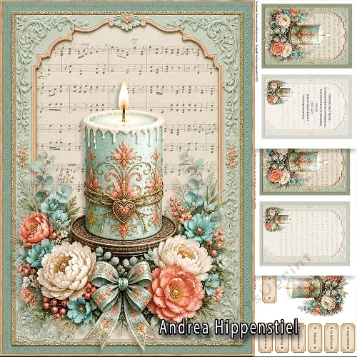 Candle Wishes and Golden Light 5