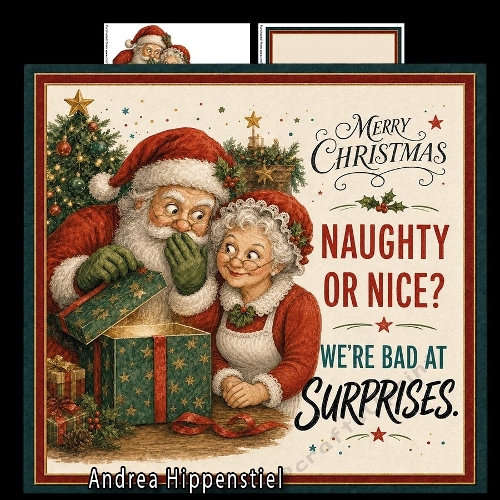 Mr.and Mrs. Santa fun 4