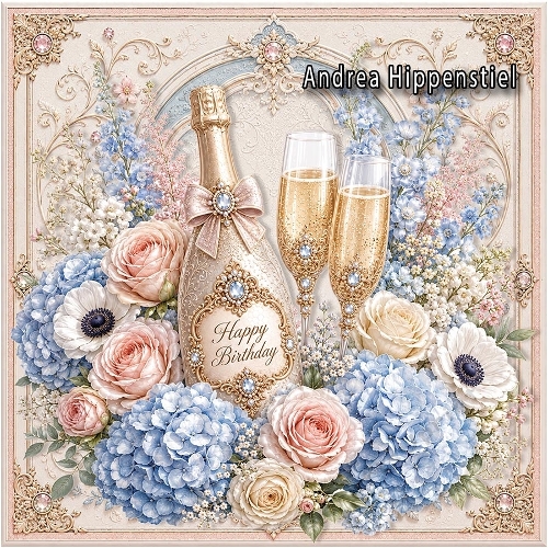Birthday Champagne 4