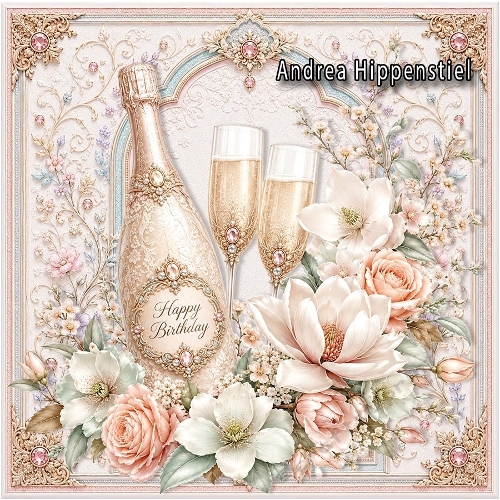 Birthday Champagne 5