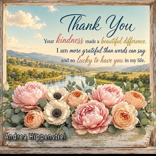 Thank You **a beautiful view**