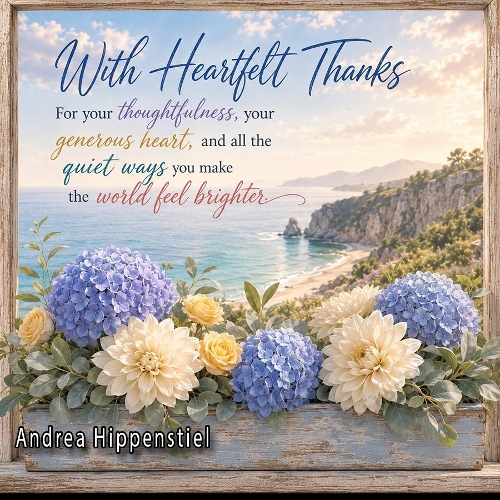 With Heartfelt Thanks  **a beautiful view**