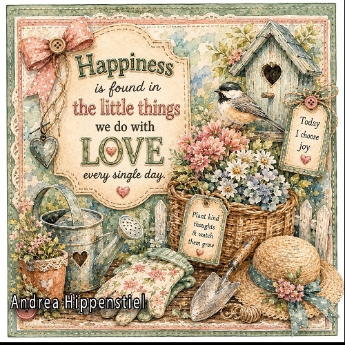 Happiness is found in the little things