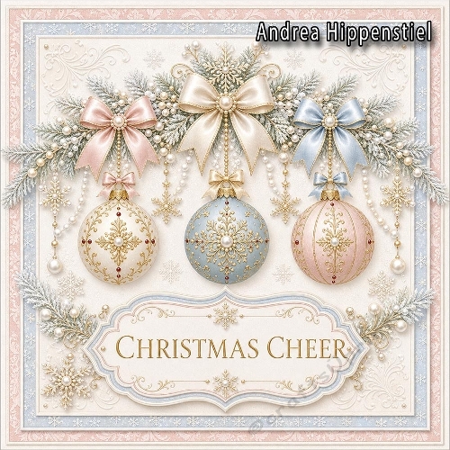 ** Christmas Cheers ** pastel
