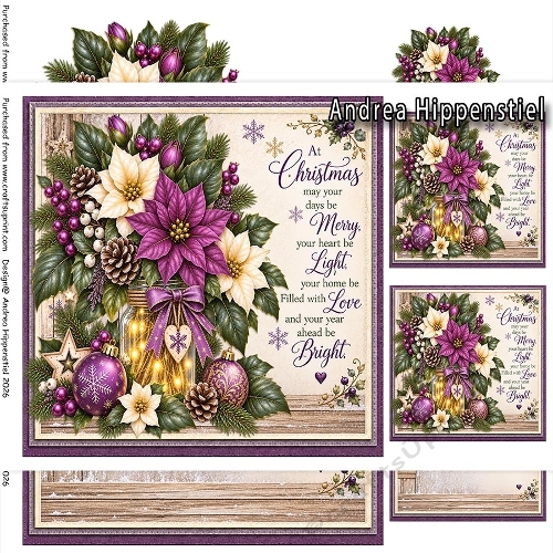 ** Christmas Wishes ** purple