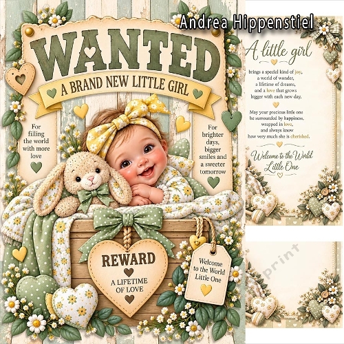 ** Wanted ** Baby Girl Green