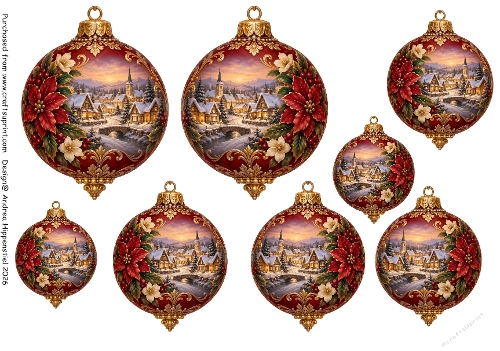 ** Christmas Baubles ** 12