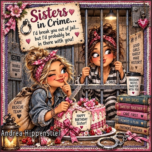 ** Partner in Crime ** 3 Sister Birthday