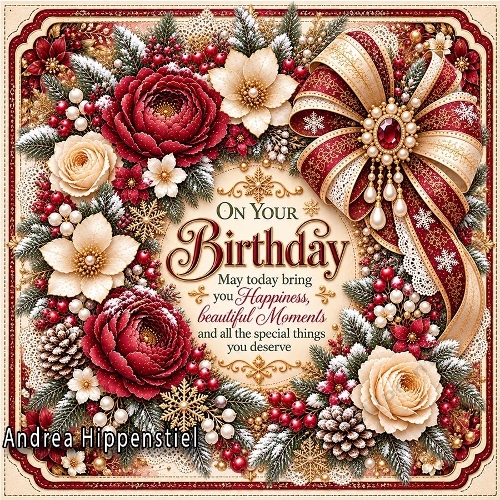 ** Birthday Wreath ** 6