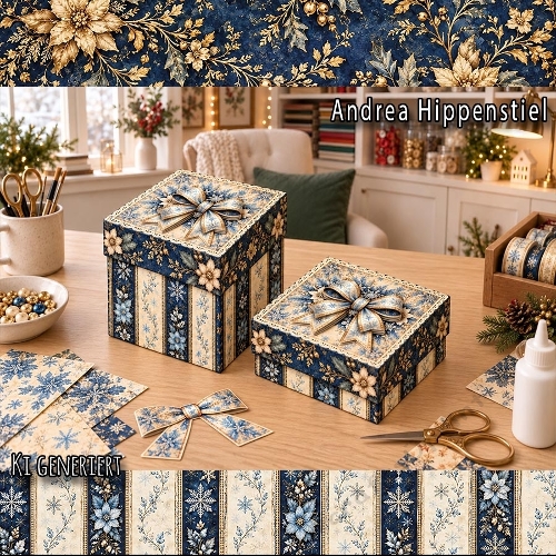 Keepsake Box Blue