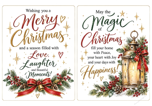Christmas Phrases Insert 4