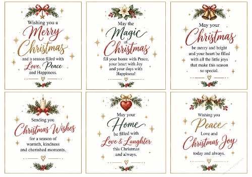Christmas Phrases Insert 8