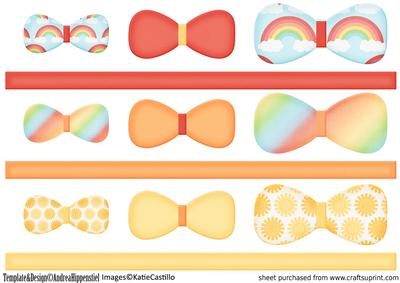 Mix and Match Bows Rainbow
