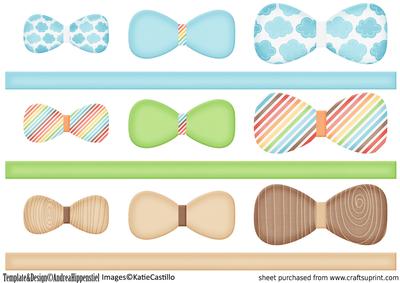 Mix and Match Bows Stripes