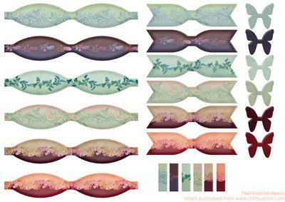 Bows with Lovely Pattern