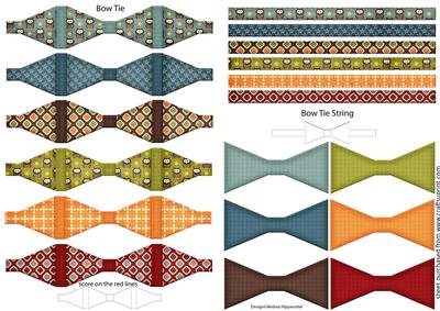 Happy Camping Bow Tie