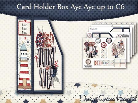 Card Holder Box Aye Aye