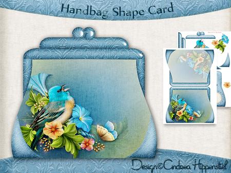 Handbag Card Bird 3