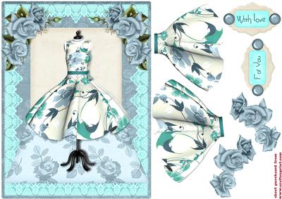 Card Topper Ladies 5
