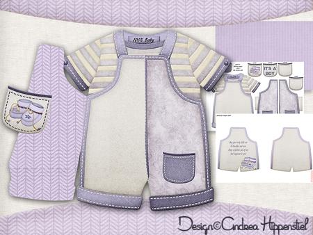 New Baby Romper Boy 6 Purple