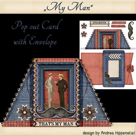 Pop Out Card My Man